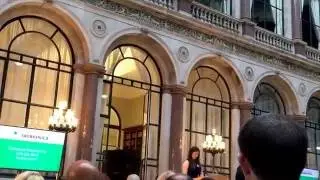 21st Srebrenica Memorial Day: Amra Mujkanovic at the Foreign & Commonwealth Office (11.7.16)