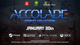 Accolade Sports Collection | Release Date Trailer - Steam, Switch, PS4, PS5 and Xbox One/Series S|X