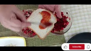 Steam vegetable sandwich 