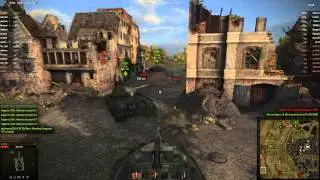 World of Tanks: IS-7 Siegfried Line 6,108 Combined Damage.
