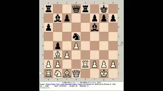 Crafty 25.6 vs Stockfish 17.1 | King's Pawn: Ruy Lopez Marshall Attack #chess