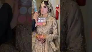 kashees complete Bride Makeup🔥💯🔥#search #song #trending #kasheemakeup