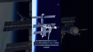 The Man Who Lived 437 Days in Space #spacefacts #astronaut #thefellowlearner #roscosmos #nasa #usa