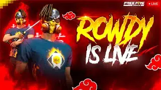 [Live]🔴 Playing With Subscribers 🥸 1 vs 4 Guild Test 😎 #rowdyprime #ssgrowdy
