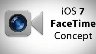 iOS 7 FaceTime Concept / Концепт FaceTime в iOS 7