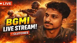 Comeback with Extra Energy || RPG IRON PLAYS - BGMI Live Stream - Please support❗and Subscribe 🫶