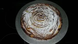 Galatopita/Tarta de leche rizada/Tarta  flor/ Pastel griego/ Ruffled milk pie