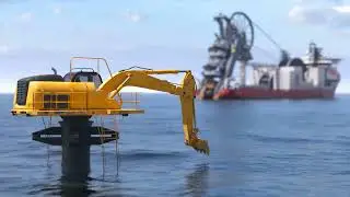 Offshore Robotic Arm Operation | Precision Industrial Animation