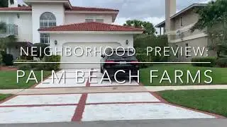A glimpse at Palm Beach Farms, a desirable neighborhood in Boca Raton, Florida