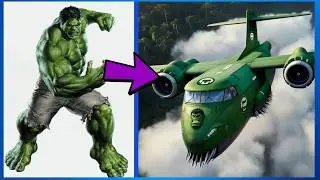 AVENGERS BUT Cargo plane VENGERS 🔥 All Characters marvel & DC 2024 🌟. pt. 2