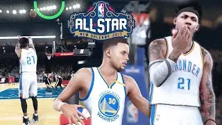 NBA 2k17 MyCAREER - All Star 3pt Contest Season 2 vs Steph Curry, Klay, Justice! Ep 161