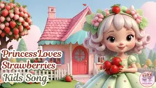 Princess Loves Strawberries Kids Song | Kids Songs and Nursery Rhymes | Fairy Princess Rhymes