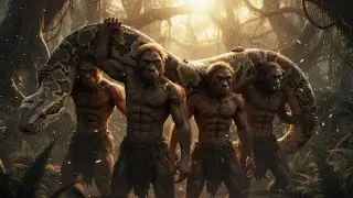 Life 2.9 Million Years Ago | 4 Homo Habilis Defeat a Giant Python | Ancient Survival #ancienthumans 