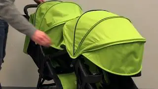 HUGE 4-Panel Canopies! ZOE XL1 TANDEM BEST v2 Stroller