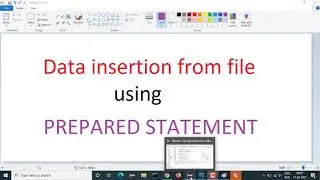 Java | Data Insertion From File to DB using Prepared Statement | SQL Injection Prevention | Tamil