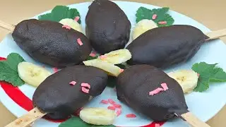 &Icirc;nghețată de post cu banane și ciocolată 📌 desert răcoritor, simplu și sănătos