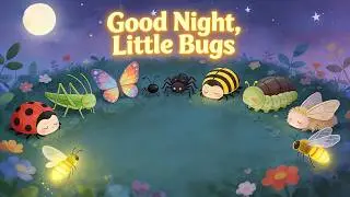 Goodnight, Little Bugs Garden | A Gentle Bedtime Story for Kids #bedtimestory #goodnightstory