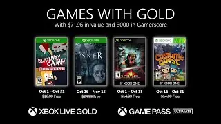 Xbox Games with Gold (October 2020)