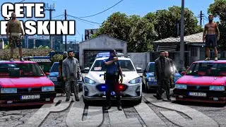 FİKRİ DEVRİYE ATARKEN ÇETELERİN ORTASINDA KALIYOR!! | GTA 5 POLİS HAYATI #2