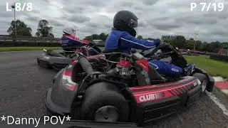 Club 100 - Whilton Mill - KART BREAKS DOWN!