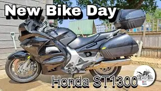 New Bike Day. The Benelli TRK702X has gone.