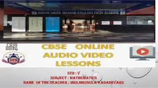 SVM CBSE || STD 5||MATHS||CH:15||DATA HANDLING||PART 3
