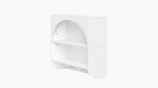 RiverRidge&reg; Home Kids Curve Appeal Wall Shelf with 3 Hooks