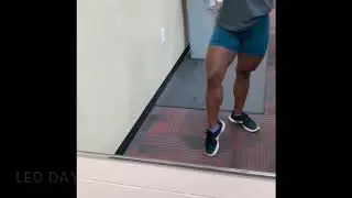 Leg day!🔥🍑 intermittent fasting. Quick leg day. Melanin fitness