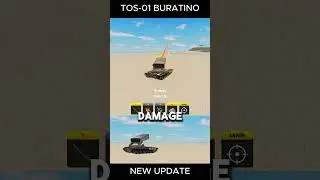 TOS-01 BURATINO ADDED TO WAR TYCOON | #wartycoon #roblox #shorts