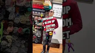 DRMAGDN x Custom Jacket #GlowUp #DRMAGDN #Fashion #OOTD #GRWM