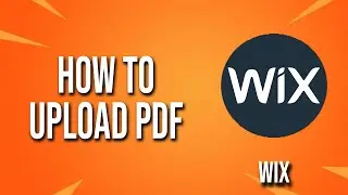 How To Upload Pdf Wix Tutorial