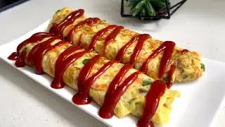 What to do with leftover fish?Healthy Leftover Fish Egg Roll recipe/ Sarap bes! #omelette