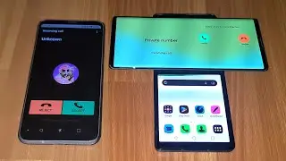 Dual LG Phone Color Inversion incoming Call