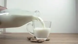 Pouring Of Milk - Free Stock Creative Commons Video