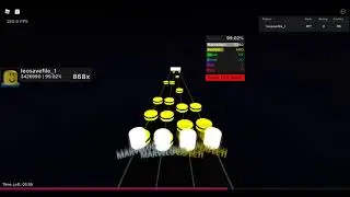 Robeats community server longest song (I guess)