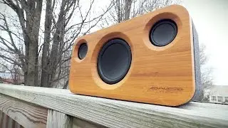 Archeer A320 Bluetooth Speaker in Bamboo Wood
