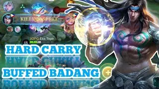 Hard Carry EXP Lane Buffed Badang | Insane Damage | X2PE Badang EXP Lane Gameplay