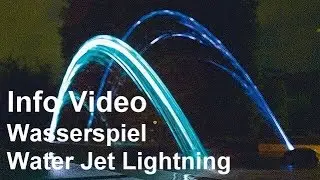 Wasserspiel Oase Water Jet Lightning - Video: Garten Wasserspiel von Oase Water Entertainment