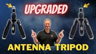 UPGRADED Version of the most Versatile Ham Radio Antenna TRIPOD for Portable Operations, POTA, SOTA
