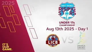 🔴 LIVE Leewards Islands v Jamaica | Day 1 | CWI Men&rsquo;s Under 17 2-Day Championships 2025