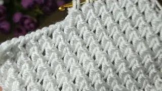 Wow!! Amazing and easy ❤️&zwj;🔥 Tunisian crochet baby vest/blanket pattern instructions. #crochet 