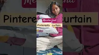 Meesho find #pintereststyle  #curtains #meeshofinds #meesho #homedecor #homedecorfinds #pinterest