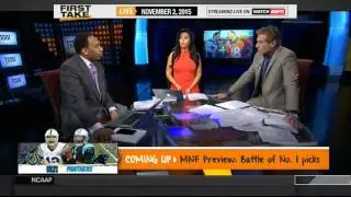 Espn First Take  - 11/2/2015 - NFL standings 2015: Patriots, Broncos