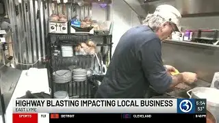 I-95 highway blasting impacting local business