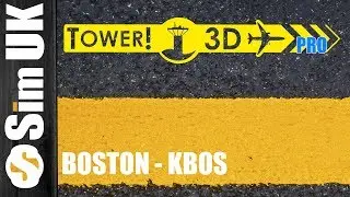Tower!3D Pro | Boston - KBOS DLC First Look | All Runways @ 100% (A Bit Rusty to Start)