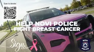 Novi Police Pink Car | Fighting Breast Cancer