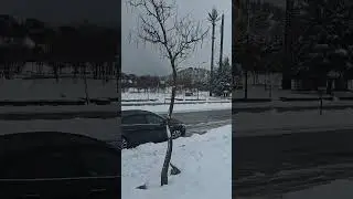 Snowfall in Ifrane. #morocco #ifrane #roadtrips #vacationdestinations #vacationideas #nature #snow
