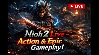 NIOH 2 LIVE | Shadow Region Sub Missions &rarr; Main Mission 65 | Clean Precision Gameplay