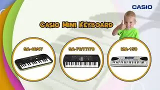 Casio SA-76 Musical Mini Keyboard with Free  