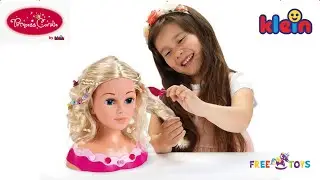 Лялька манекен для створення зачісок Princess Coralie 